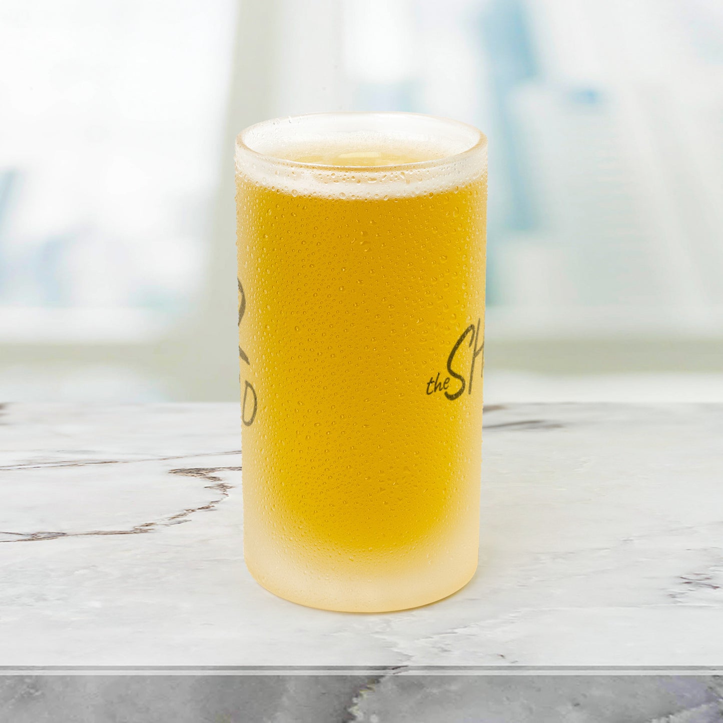 No 2 Dad: the SH!T frosted beer stein, Gift for Dad, Father's Day Dad