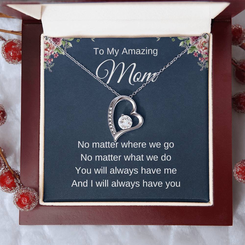 Expressions of Love: Gift Mom a Poem Necklace to Treasure Forever - Perfect for Mother's Day, Christmas, and More!